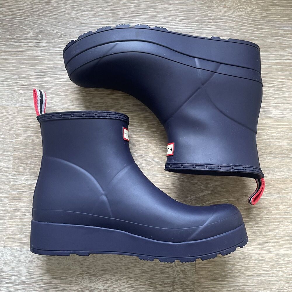 Hunter Women's Purple PLAY Short Rain Boots